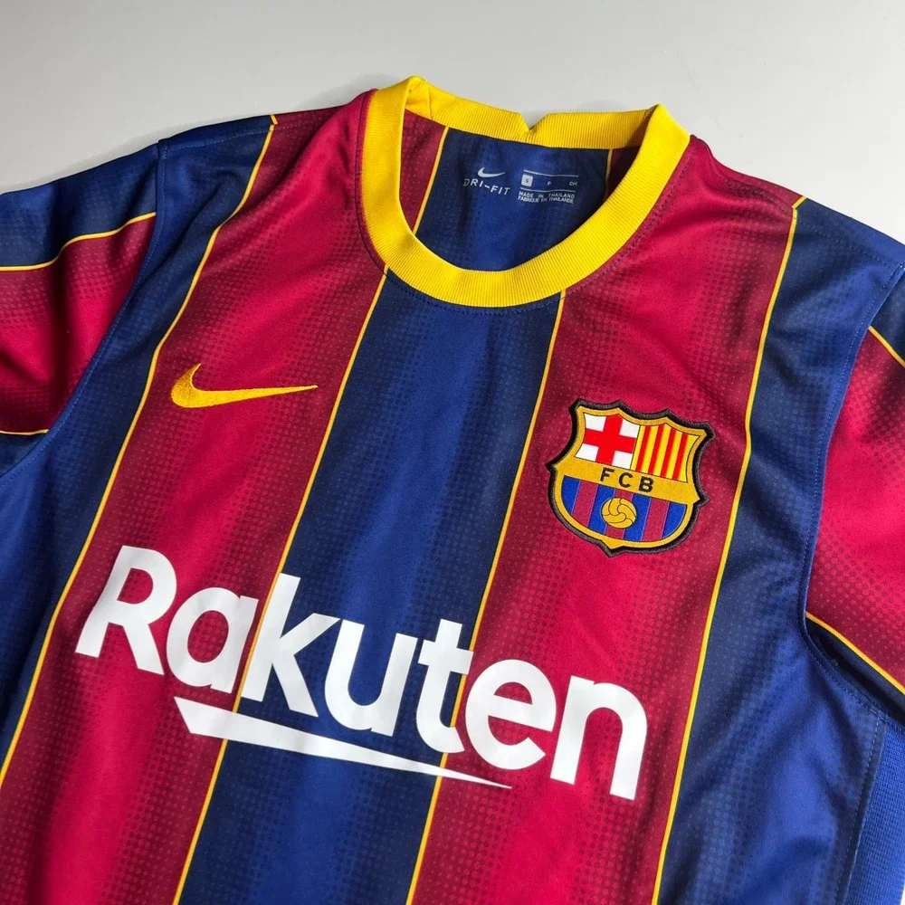 Nike FC Barcelona 2020-21 Home Jersey Small CD4232-456 Rakuten La Liga Soccer